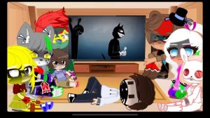 FNAF security breach react to cartoon cat