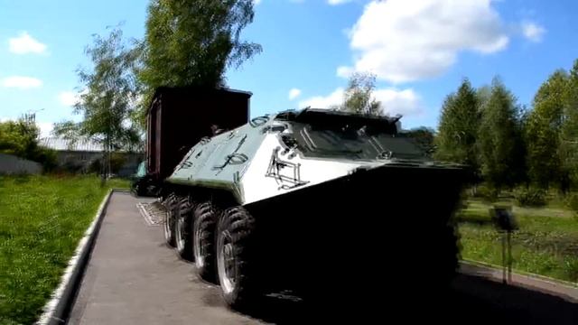 Военный музей под открытым небом в сквере имени 40 лет Победы на ул Луначарского г Рузаевка #31 смотреть онлайн