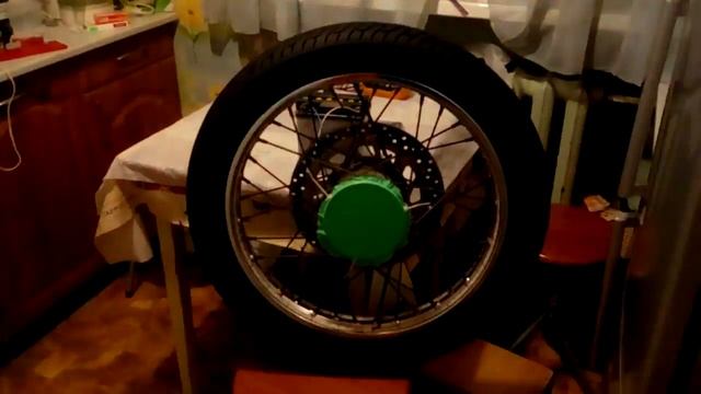 Подсветка диска колеса мотоцикла своими руками (часть 2) смотреть онлайн