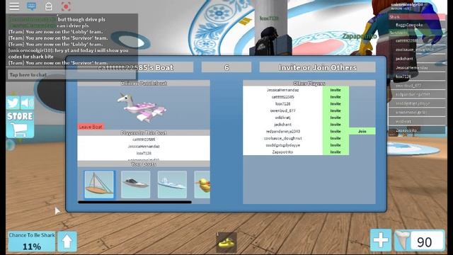 roblox shark bite codes! смотреть онлайн