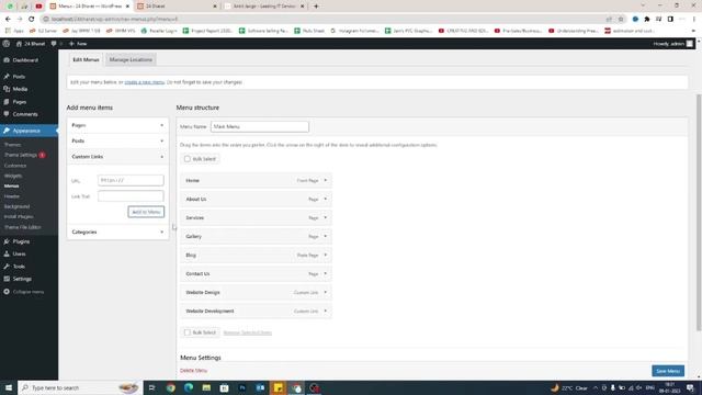 No Code Website Development | WordPress | How to manage Page, Menu, Widget & Customize | Session # смотреть онлайн