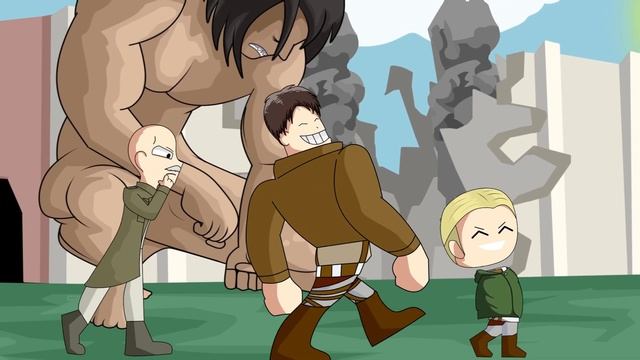 Attack Of Titans Dr Livesey Phonk Walk | Fan animation смотреть онлайн