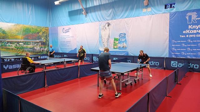 КОВЧЕГ: Iф. Яковлев А. - Шестов А. турнир по настольному теннису 29.01 Гатчина Лен.обл. смотреть онлайн