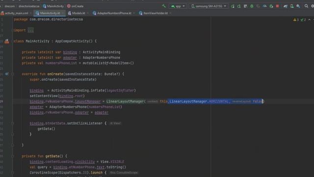 Aplicación android completa #retrofit + #recyclerview + #androidstudio + #kotlin (Parte 2 ) смотреть онлайн