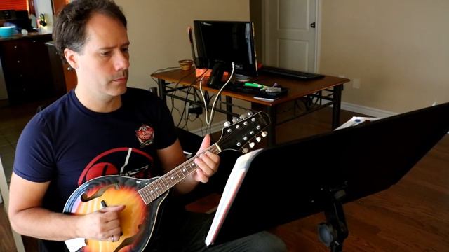 Ben Learns Mandolin Episode 44 - Over the hills and far away смотреть онлайн