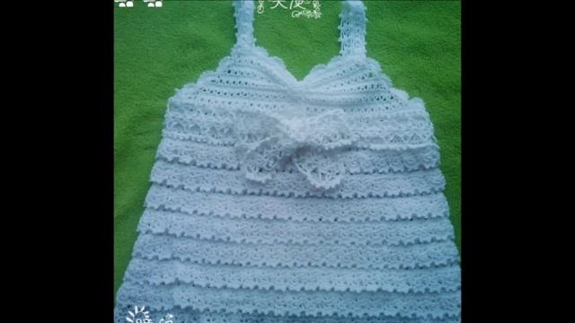 Сарафан для Девочки Крючком 2019 / Summer Dress For Girl Hook / Sommerkleider Für Mädchen Haken