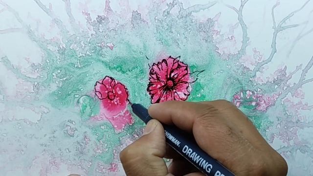 How to Sketch Basic Flowers & Leaves | Quick Drawing and Shading | Beginners Drawing 10 смотреть онлайн