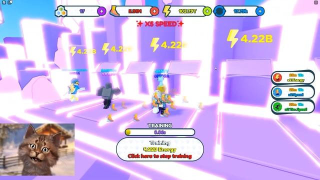 Reached Max Speed & Got on Leaderboard in Roblox Speedman Simulator смотреть онлайн