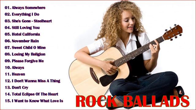 Rock Ballads 70's - 80's - 90's | Best Rock Ballads Of All Time