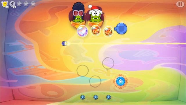 Cut The Rope: Time Travel - Level 12-11 [Parallel Universe] 3 Stars Walkthrough смотреть онлайн