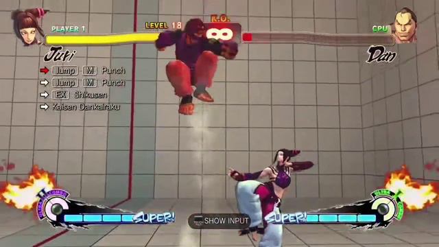 Super Street Fighter IV - Juri Trial #18 смотреть онлайн