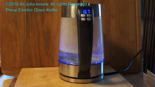 Preup Electric Glass Kettle (product review) смотреть онлайн