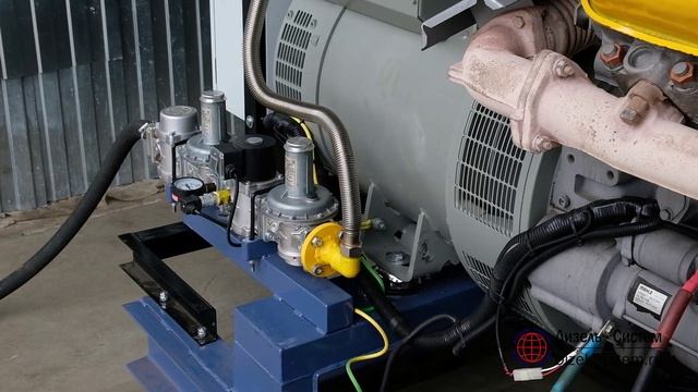 Испытание газового генератора 200 кВт, ГПЭС-200, АГП-200, ГПУ-200, двигатель ЯМЗ-7514 смотреть онлайн