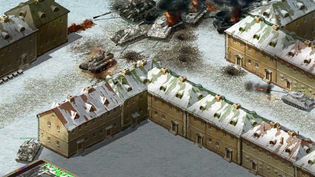 Блицкриг 1:пародия на режим обороны в Ground War:Tanks(9- 11ур.)(1)- богатыри смотреть онлайн