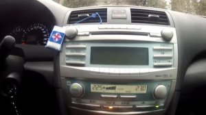Обзор органов управления TOYOTA CAMRY 6 / Тойота Камри 08 гв