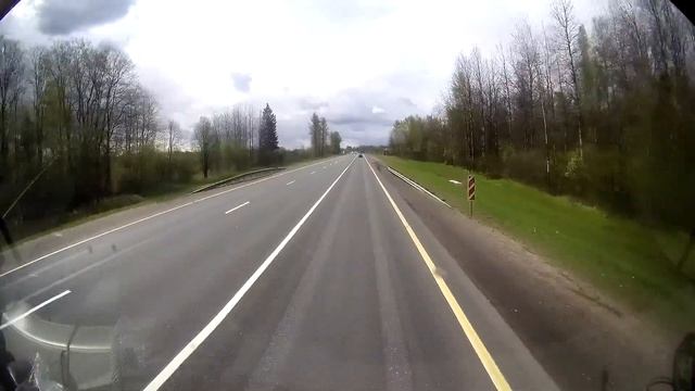 М10↘ [ Вход в Новгородскую обл. - Новгородская объездная ] смотреть онлайн