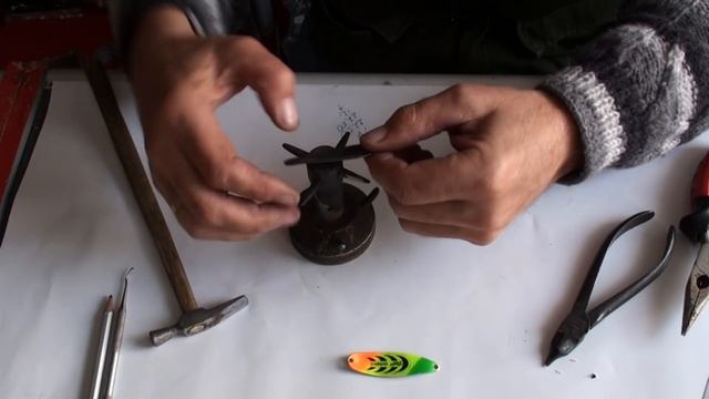 Блесна колебалка своими руками. смотреть онлайн