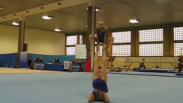 Women's pair, Ukraine, TURN- und GYMNASTIKCLUB LEIPZIG e.V. смотреть онлайн