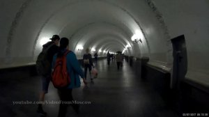 Переход метро "Театральная" - "Охотный ряд" // 02.07.2017