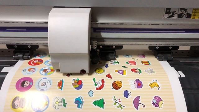 Плоттерная резка по контуру стикерпаков смотреть онлайн