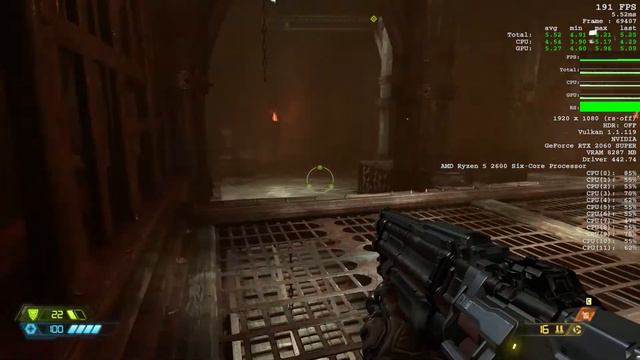 DOOM Eternal| Ryzen 5 2600 RTX 2060 Super | VULKAN смотреть онлайн