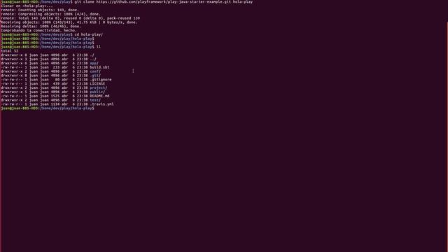 Primer proyecto en Play Framework смотреть онлайн