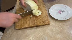 ЖАРЕНАЯ КАПУСТА . Рецепт  - пальчики оближешь !