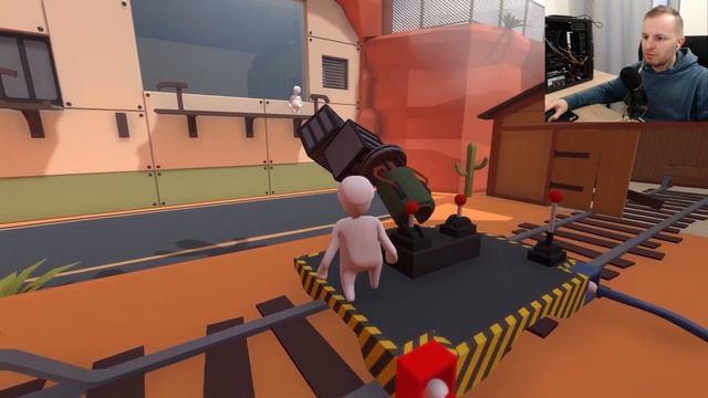 Ниламоп и Хэер покорили Красную скалу | Human Fall Flat [36] смотреть онлайн