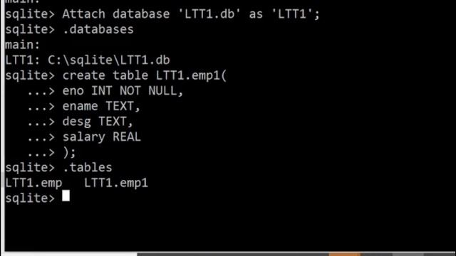 SQLite Tutorial #6: Create or Drop Table in SQLite смотреть онлайн
