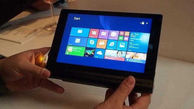 Lenovo Yoga Tablet 2 hands-on смотреть онлайн