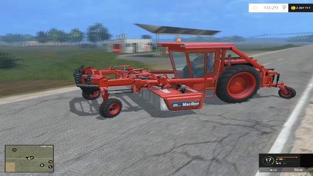Farming Simulator 2015 mod experimental tractor TRANSADOR смотреть онлайн