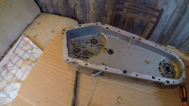 Вылетает вторая передача. Разобрал редуктор. смотреть онлайн