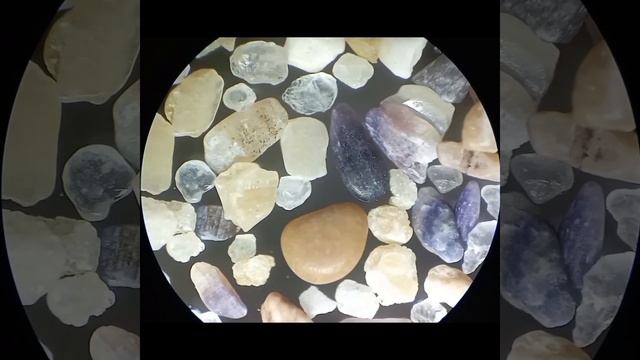Песок с Берега Чёрного Моря Под Микроскопом #youtubevideo #microscope