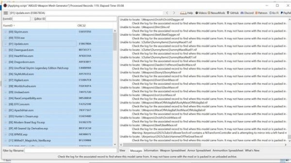 Skyrim - All geared up derivative tutorial for VORTEX