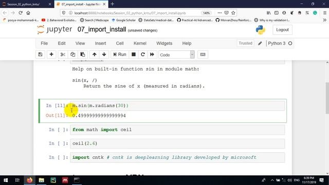 Session 02 part 02 import install смотреть онлайн