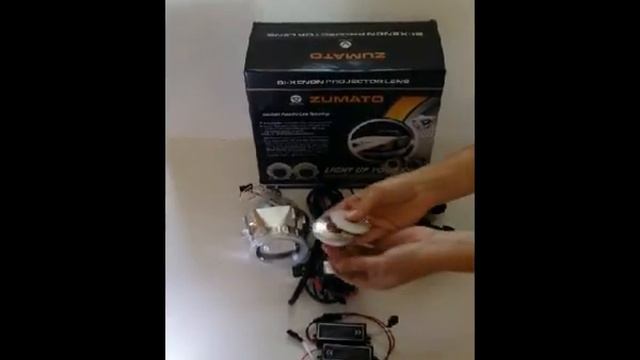 Биксеноновые линзы Zumato 2,5 Super Mini