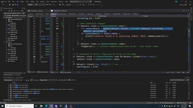 C++ Networking Showcase: Multiplayer Card Game (Winsock 2 + Raylib) смотреть онлайн