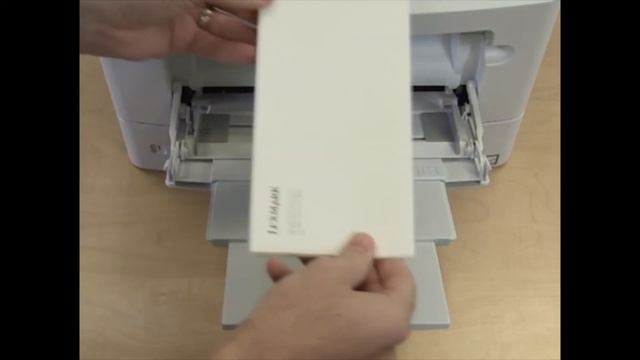 Lexmark XM1145 - Printing onto Envelopes смотреть онлайн