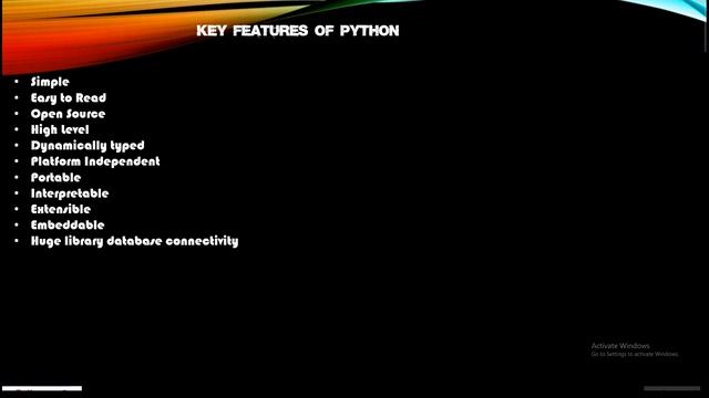Use and Advantages of python. смотреть онлайн
