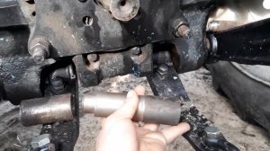 мтз-82 выколодка для  замена втулок оси навески