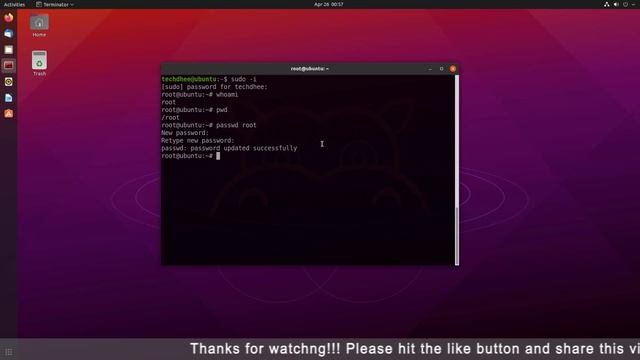 How To Get root Access && Login into root Account in Ubuntu смотреть онлайн
