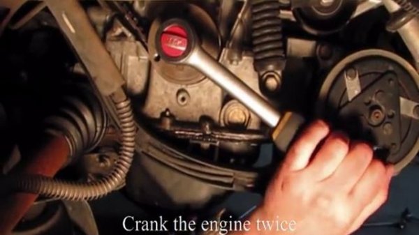Peugeot 206 How to change the timing belt