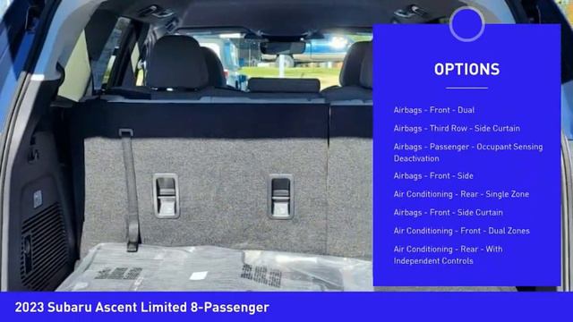 2023 Subaru Ascent Mooresville NC SU10105 смотреть онлайн