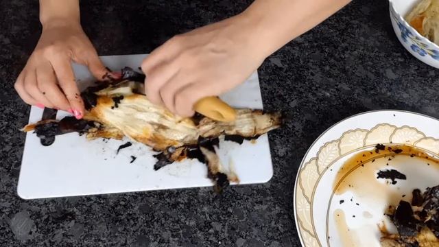 "МТАБАЛЬ" (MTABAL) БАКЛАЖАНОВАЯ ЗАКУСКА арабский рецепт/ Arabic appetizer from eggplant. смотреть онлайн