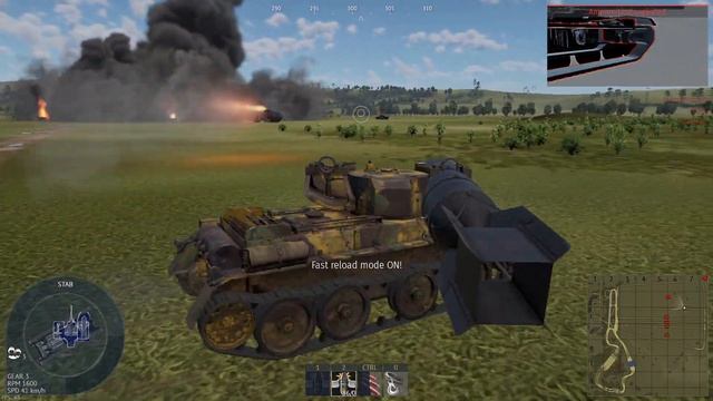 RBT-5 with a FAB-5000 ATGM // War Thunder User Model смотреть онлайн