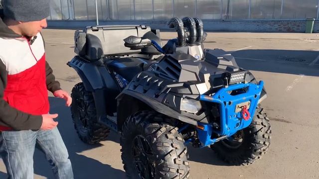 Обзор квадроцикла Polaris Sportsman High Lifter 1000 смотреть онлайн