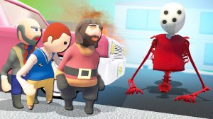 БОГ ДОРОЖНОГО УБИЙСТВА ИЩЕТ НАС! СТОИМ В ДИКОЙ НЫЧКЕ! УГАРНЫЕ ПЛАСТИЛИНОВЫЕ ПРЯТКИ В HUMAN FALL FLAT