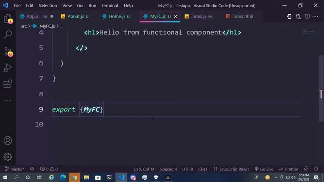 Functional Component in React JS #5| React JS Tutorial Series | Brave Programmer смотреть онлайн