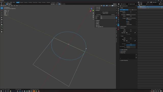 How to Boolean Curves in Blender - Curve Tools смотреть онлайн