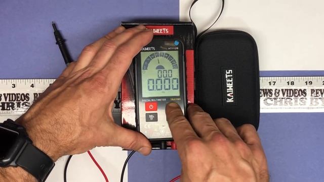 Demo - KAIWEETS Digital Multimeter HT112B смотреть онлайн